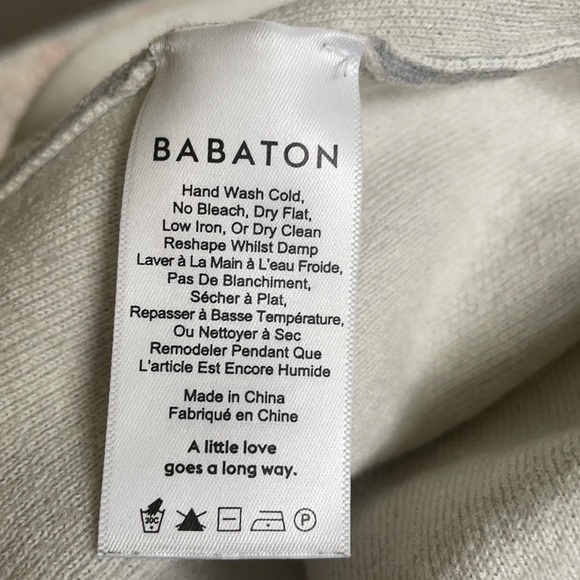 Babaton Beekman Merino Wool Open Cardigan in Grey - Picture 5 of 7